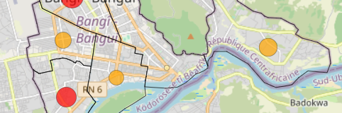 Central African Republic Bangui Arrondissements