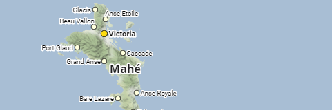 Seychelles Islands and Urban Localities