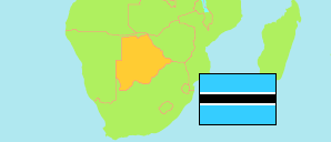 Botswana Map