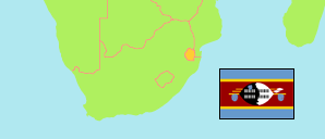 Eswatini Map