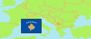 Kosovo Karte