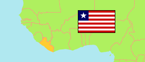 Liberia Map