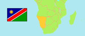 Namibia Map